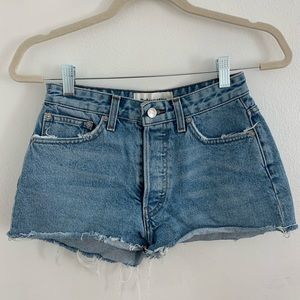 Reformation Jean shorts